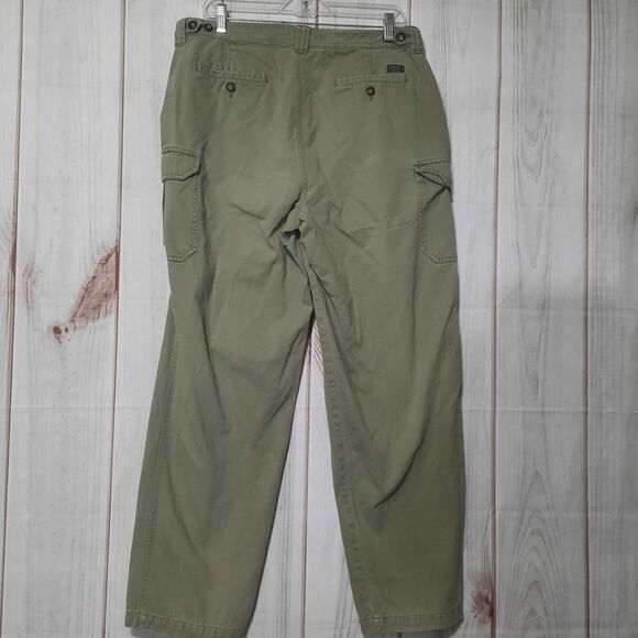 Izod Chino Pants Men's size 36 32 Cargo pockets Gorp‎ Core - Picture 2 of 8